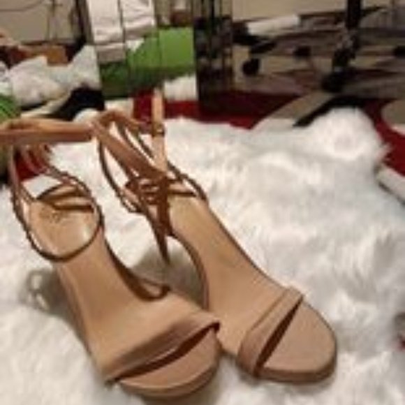 Vince Camuto (Daphery High Heel Dress Heeled Sandal) Rose Gold - Picture 5 of 6